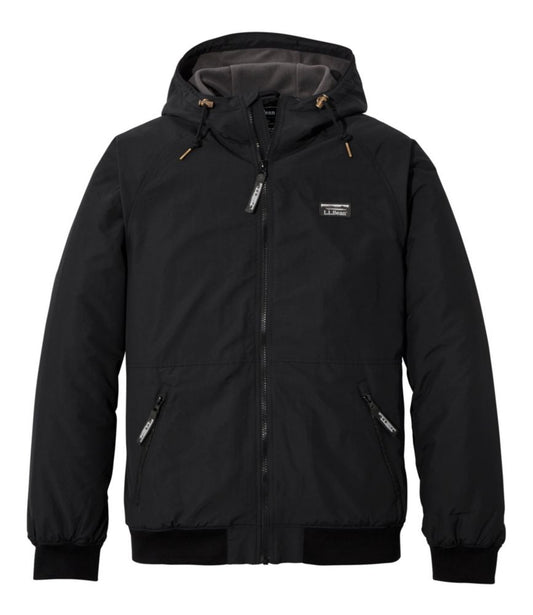 Men's Insulated 3-Season Bomber Hooded Jacket - US 0000