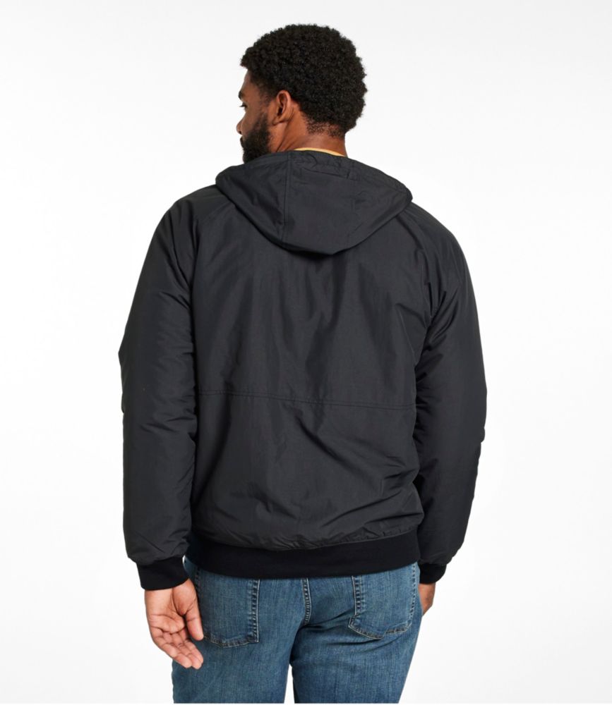 Men's Insulated 3-Season Bomber Hooded Jacket - US 0000