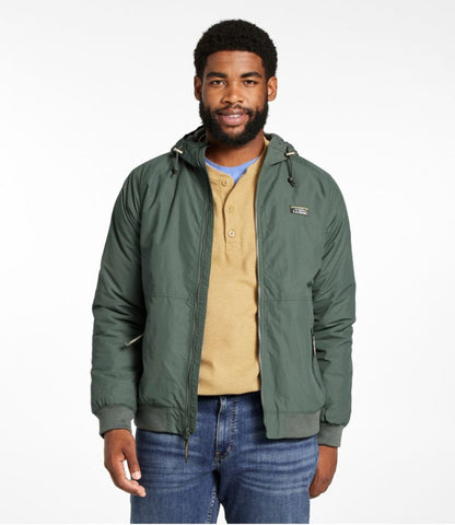 Men's Insulated 3-Season Bomber Hooded Jacket - US 0569