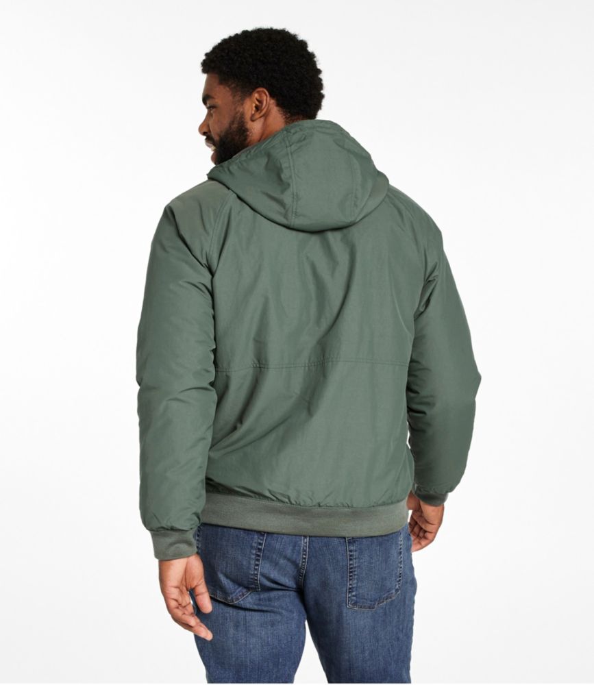 Men's Insulated 3-Season Bomber Hooded Jacket - US 0569