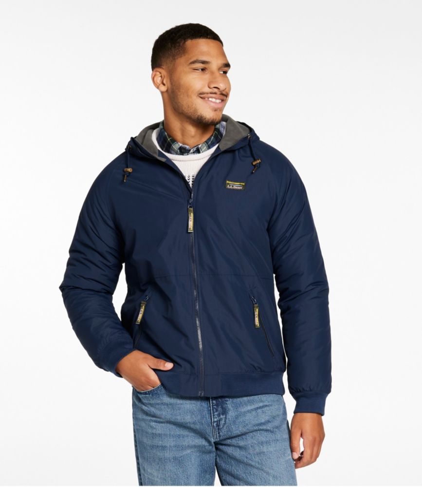 Men's Insulated 3-Season Bomber Hooded Jacket - US 1327