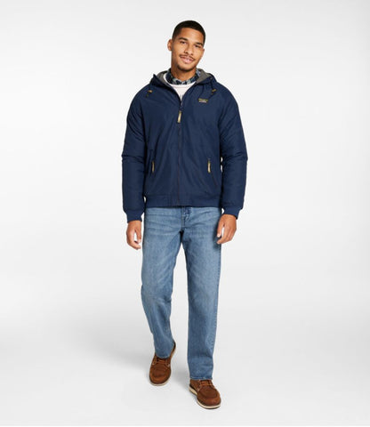 Men's Insulated 3-Season Bomber Hooded Jacket - US 1327