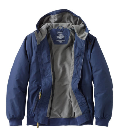 Men's Insulated 3-Season Bomber Hooded Jacket - US 1327