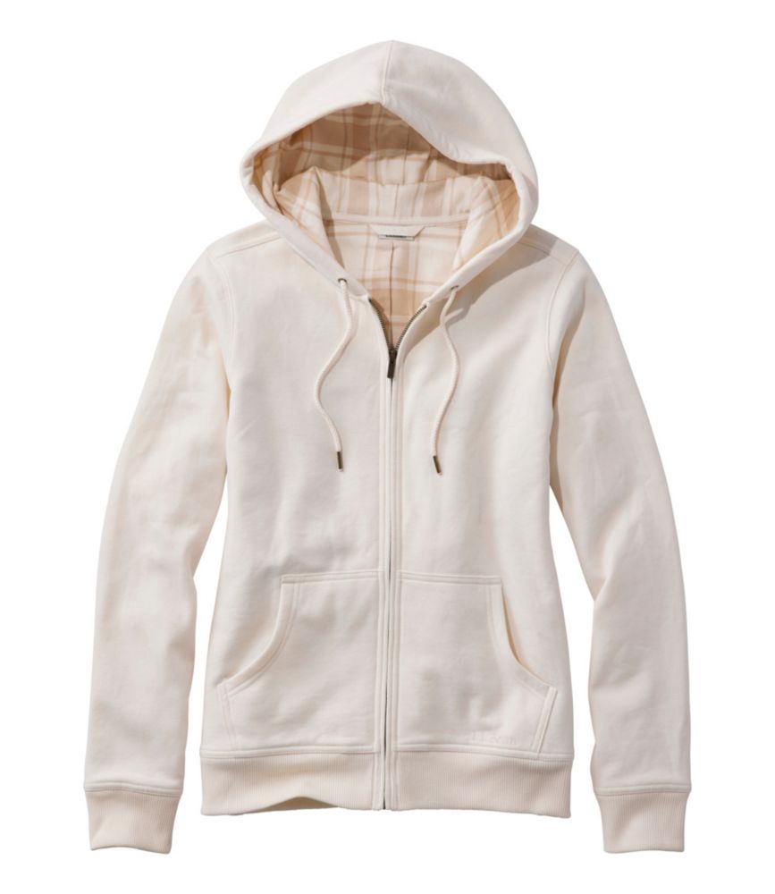 Women's L.L.Bean 1912 Sweatshirt, Flannel-Lined Hoodie - US 3923