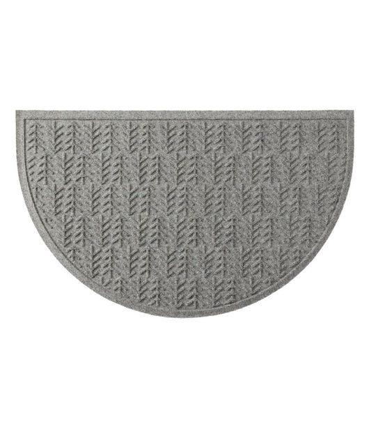 Everyspace Recycled Waterhog Doormat, Half Round, Trees - US 5151