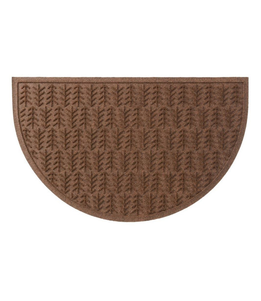 Everyspace Recycled Waterhog Doormat, Half Round, Trees - US 0929