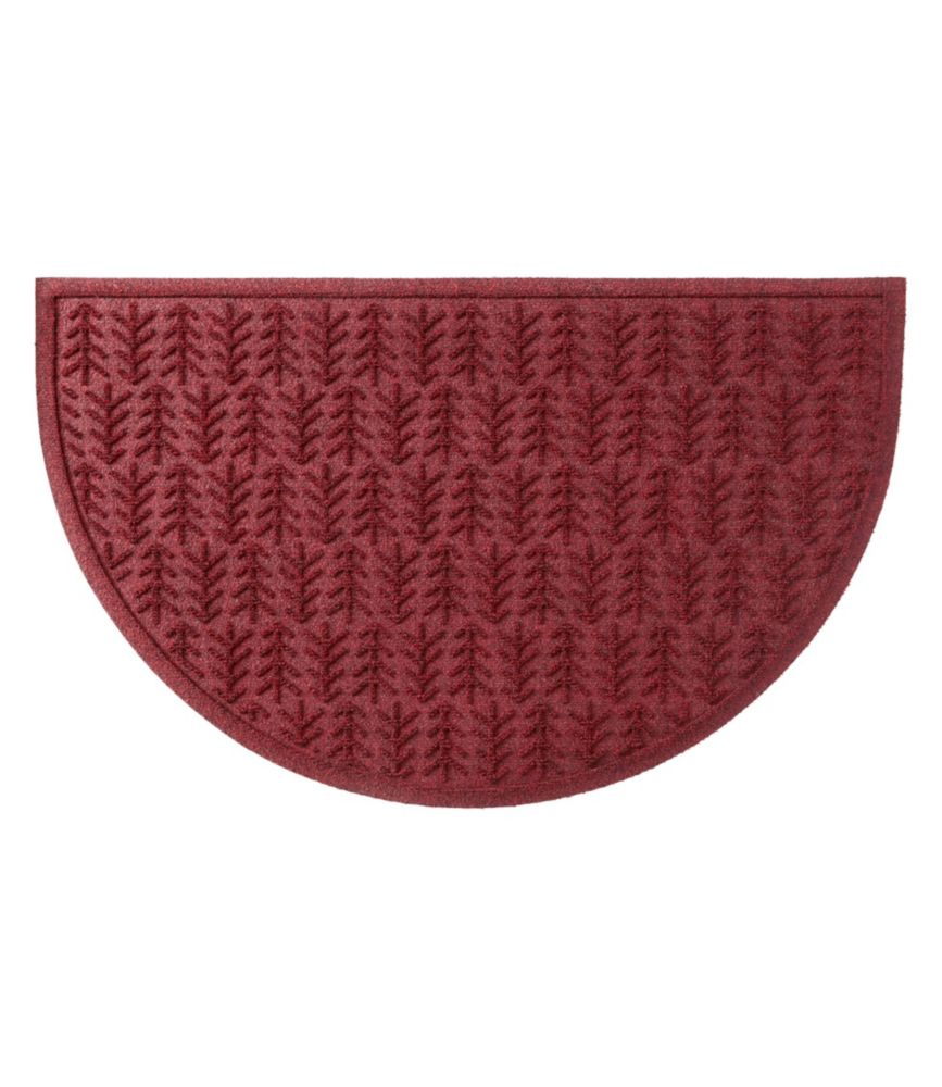 Everyspace Recycled Waterhog Doormat, Half Round, Trees - US 3549