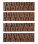 Everyspace Recycled Waterhog Mat, Stair Treads, Set of Four, Trees - US 0615