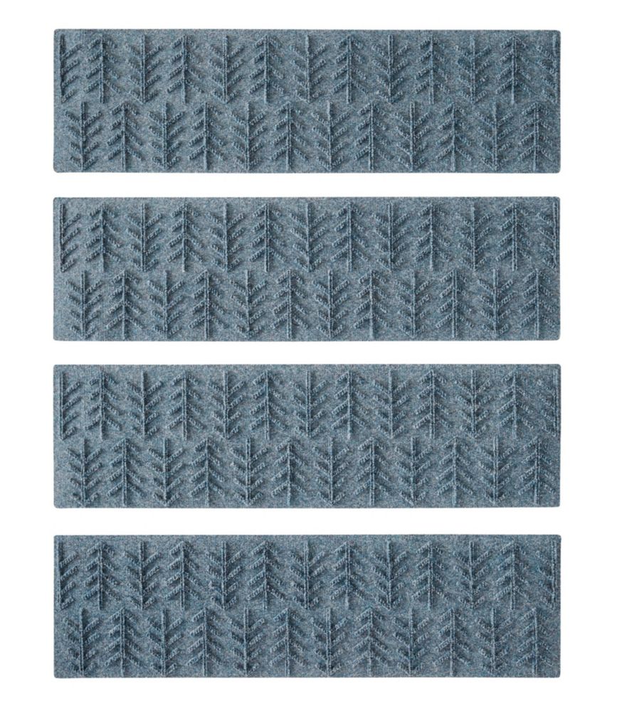 Everyspace Recycled Waterhog Mat, Stair Treads, Set of Four, Trees - US 6465