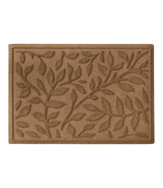 Heavyweight Recycled Waterhog Doormat, Woodland Leaf - US 5954
