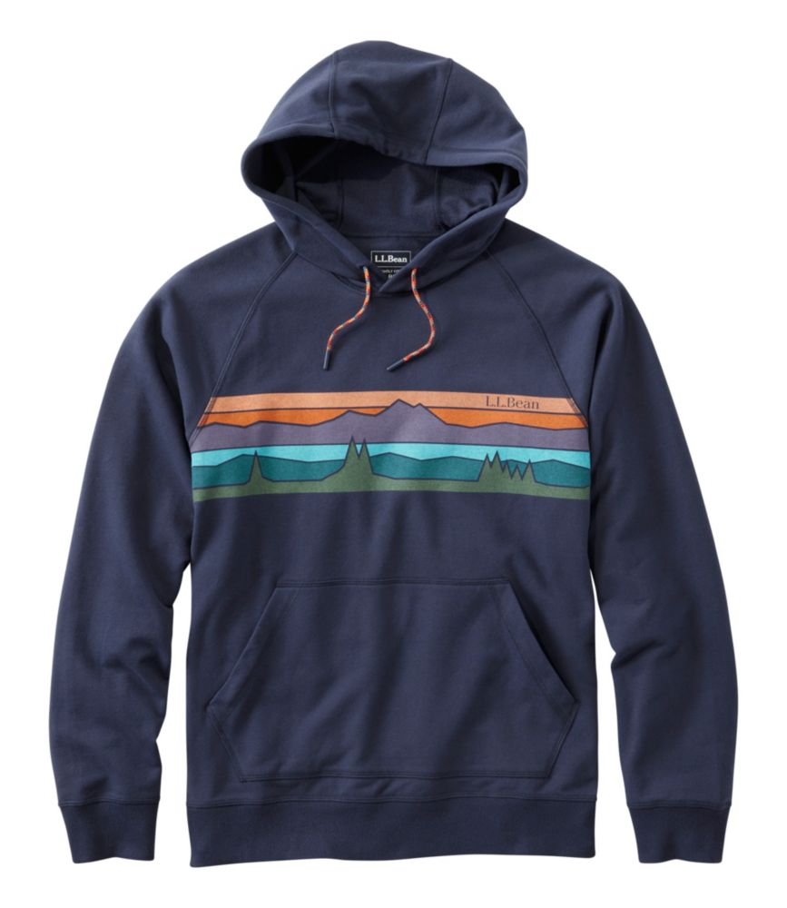 Men's Bean's Comfort Camp Hoodie, Graphic - US 0512