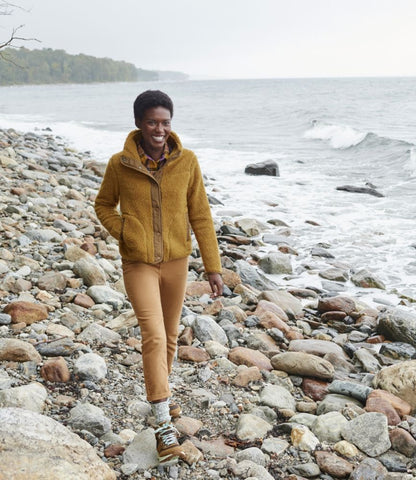 Women's Bean's Sherpa Fleece Jacket - US 9027