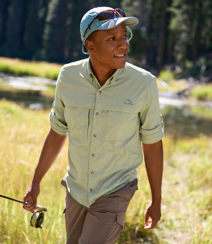 Men's Tropicwear Shirt, Long-Sleeve - US 8227