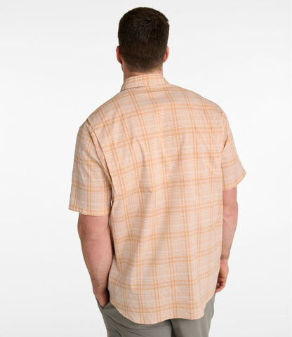 Men's Tropicwear Shirt, Plaid Short-Sleeve - US 5890