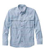 Men's Tropicwear Shirt, Plaid Long-Sleeve - US 0738