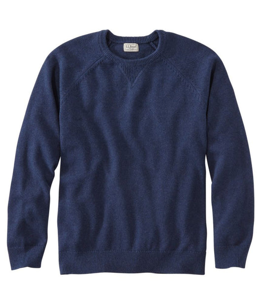 Men's Wicked Soft Cotton/Cashmere Sweater, Crewneck - US 7796