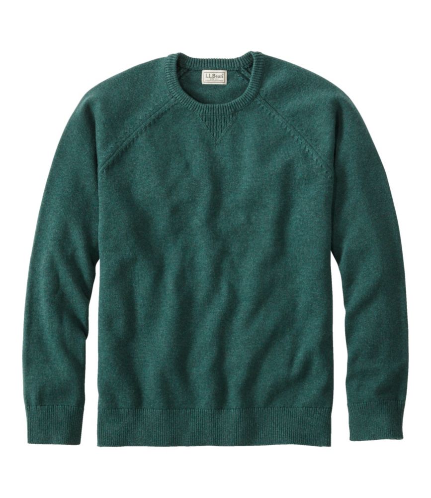 Men's Wicked Soft Cotton/Cashmere Sweater, Crewneck - US 8058