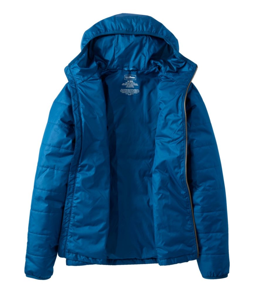 Men's Mountain Classic Puffer Hooded Jacket, Colorblock - US 0160