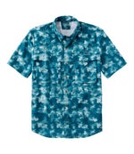 Men's Tropicwear Shirt, Short-Sleeve Print - US 9075
