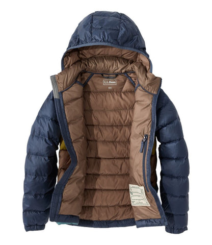 Kids' Ultralight 650 Down Jacket, Colorblock - US 5358