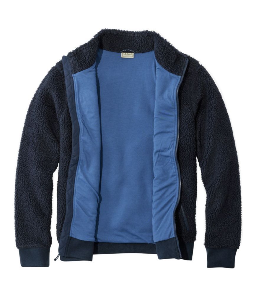 Men's Bean's Sherpa Fleece Jacket - US 3592