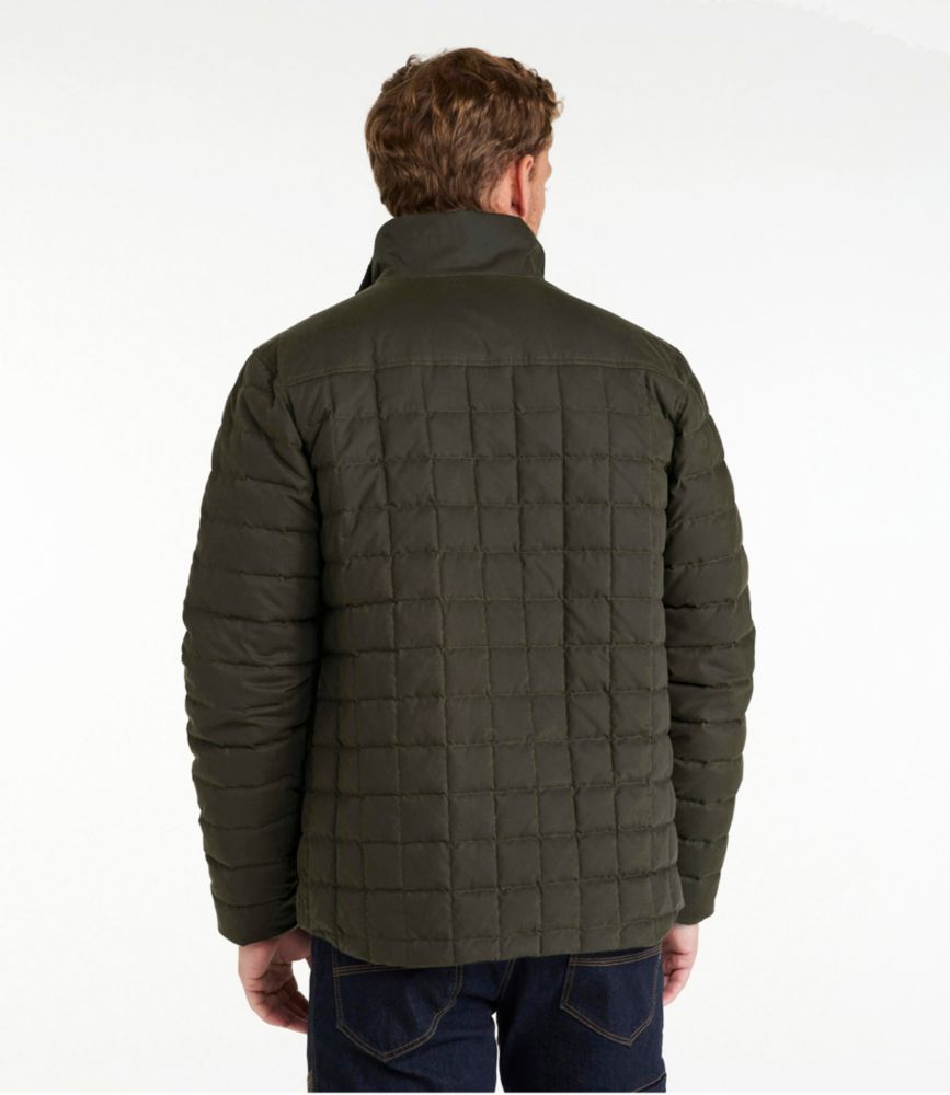 Men's L.L.Bean Upcountry Waxed Cotton Down Sweater - US 3441