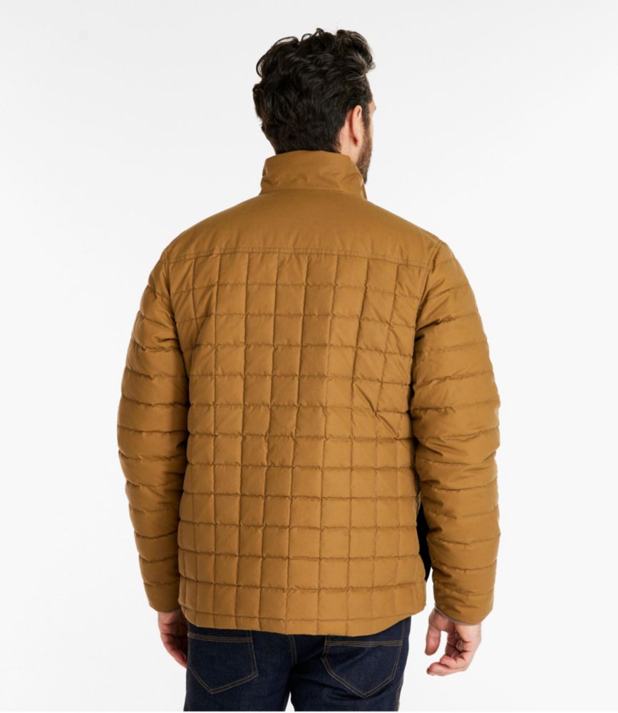 Men's L.L.Bean Upcountry Waxed Cotton Down Sweater - US 6485