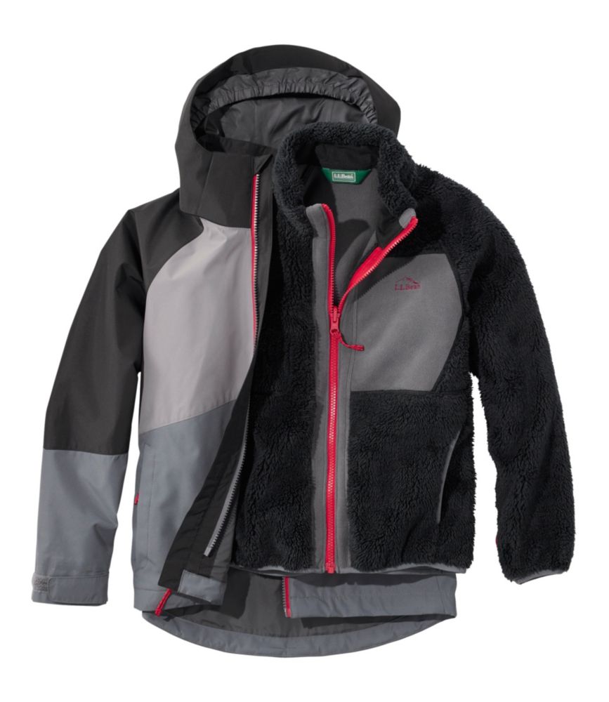 Kids' Fleece-Lined 3-in-1 Jacket - US 7517