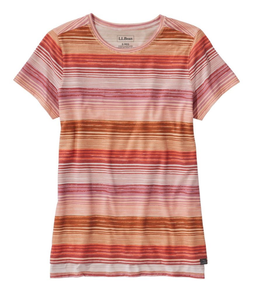 Women's Everyday SunSmart® Tee, Short-Sleeve Stripe - US 4494
