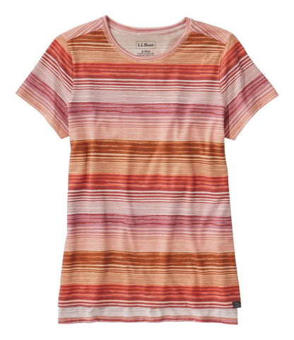 Women's Everyday SunSmart® Tee, Short-Sleeve Stripe - US 4494