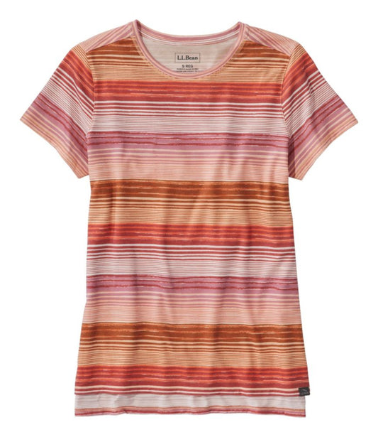Women's Everyday SunSmart® Tee, Short-Sleeve Stripe - US 4494