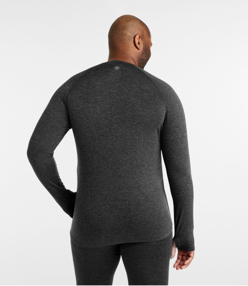Men's L.L.Bean Simple Soft Base Layer, Crew - US 9631