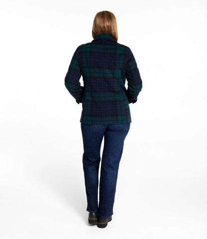Women's Classic Lambswool Peacoat, Pattern - US 0080