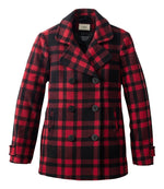 Women's Classic Lambswool Peacoat, Pattern - US 9223