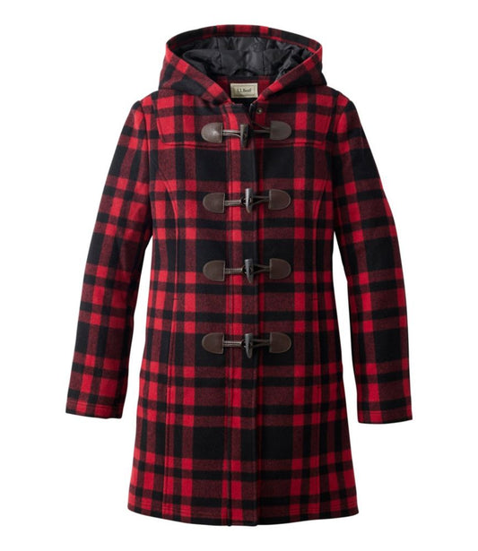Women's Classic Lambswool Duffel Coat, Pattern - US 3683
