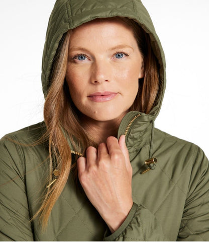 Women's Bean's Cozy Quilted Coat - US 4491