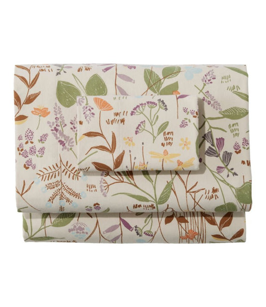 Birch Floral Flannel Sheet Collection - US 6238