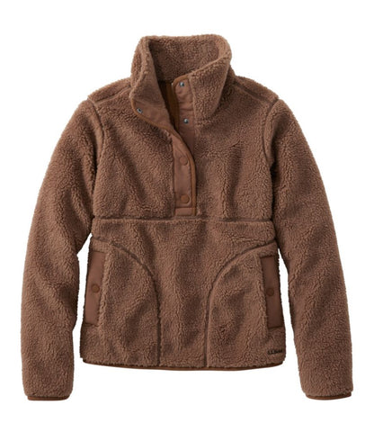 Women's Bean's Sherpa Fleece Pullover - US 1399