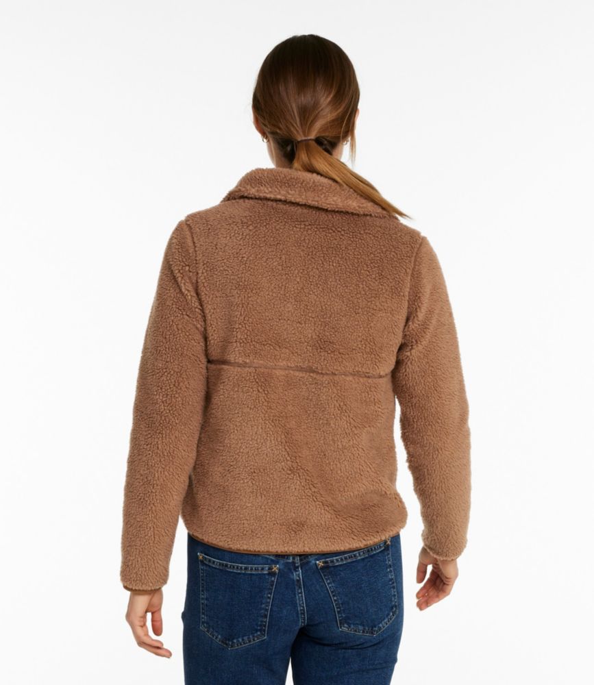 Women's Bean's Sherpa Fleece Pullover - US 1399