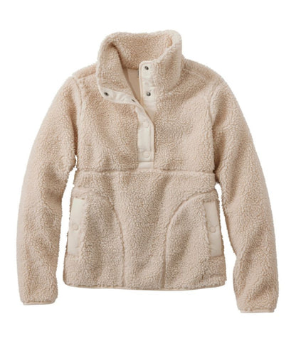 Women's Bean's Sherpa Fleece Pullover - US 6680