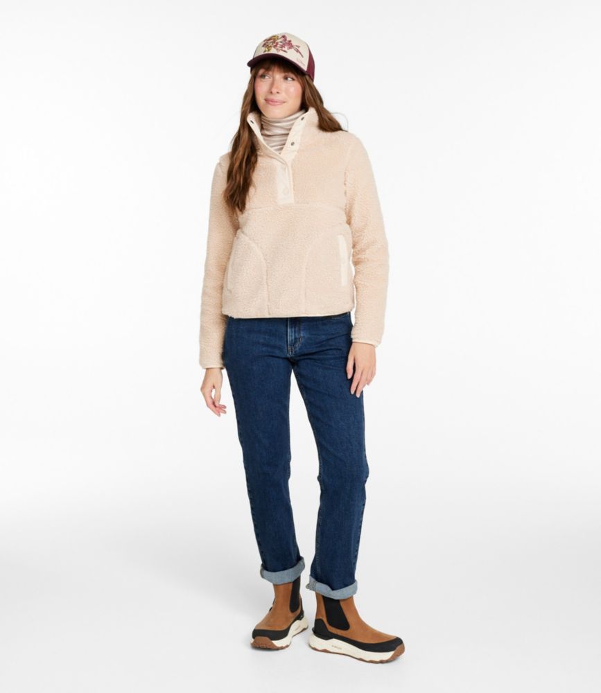 Women's Bean's Sherpa Fleece Pullover - US 6680