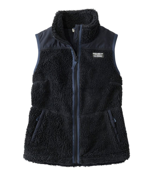 Women's Bean's Sherpa Fleece Vest - US 7874