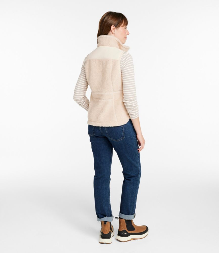 Women's Bean's Sherpa Fleece Vest - US 9194