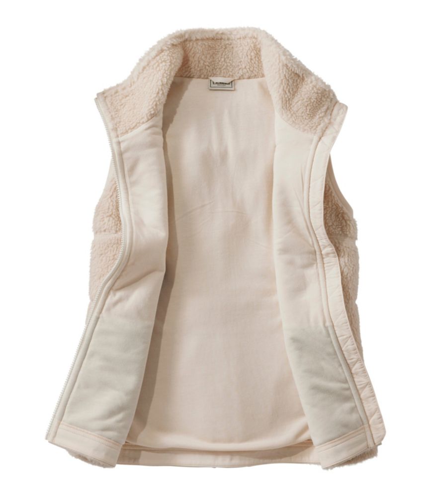 Women's Bean's Sherpa Fleece Vest - US 9194