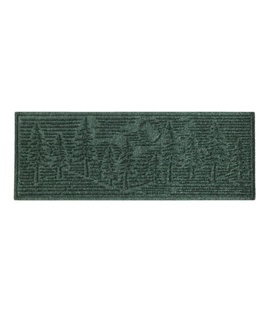Everyspace Recycled Waterhog Wide Doormat, Pine Trees - US 4401