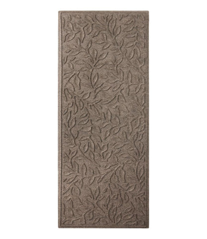 Heavyweight Recycled Waterhog Mat Runner, Woodland Leaf - US 4597