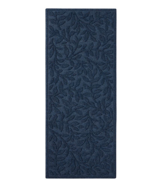 Heavyweight Recycled Waterhog Mat Runner, Woodland Leaf - US 6131