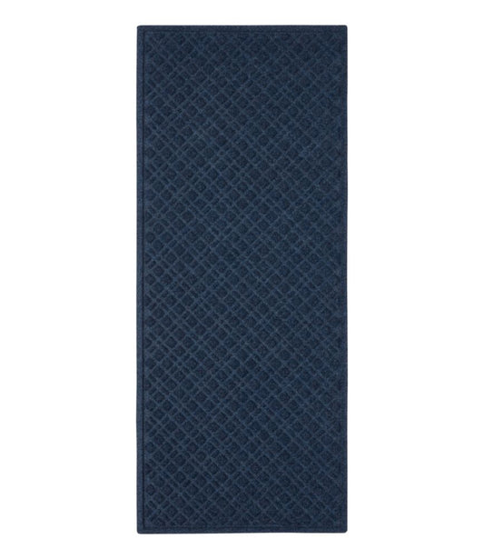 Heavyweight Recycled Waterhog Mat, Runner, Plaid - US 6927