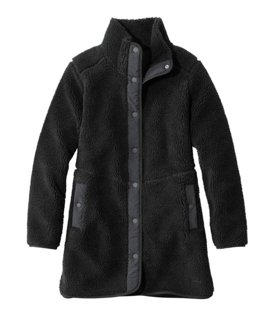 Women's Bean's Sherpa Fleece Coat - US 3367