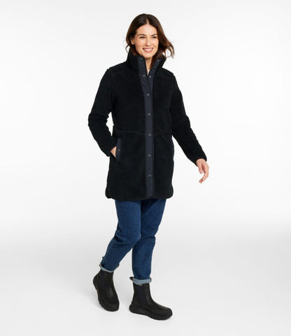 Women's Bean's Sherpa Fleece Coat - US 3367